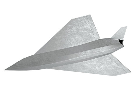 Hadid-110 kamikaze Dalahu metal drone 3Dモデル