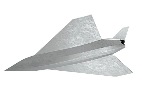 Hadid-110 kamikaze Dalahu metal drone 3D Model