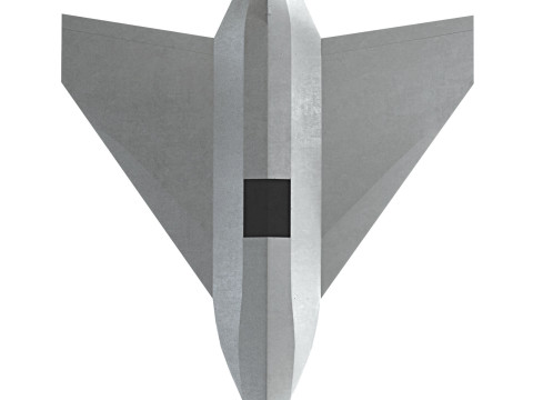 Hadid-110 kamikaze Dalahu metal drone 3Dモデル