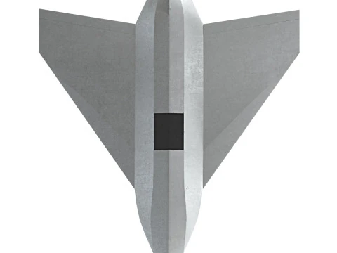 Hadid-110 kamikaze Dalahu metal drone 3D Model