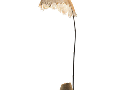 Luxury Handcrafted Ishigaki Sculpture Lamp Sand 3Dモデル