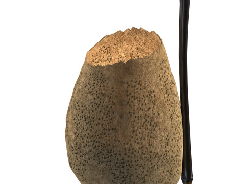 Luxury Handcrafted Ishigaki Sculpture Lamp Sand 3Dモデル