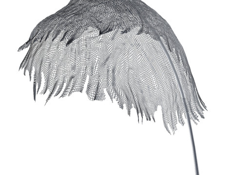 Luxury Handcrafted Ishigaki Sculpture Lamp Sand 3Dモデル