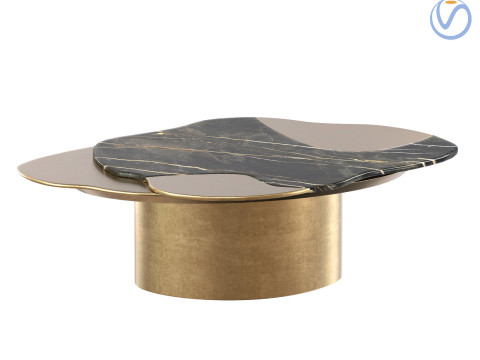 Vincenzo De Cotiis bronze Coffee Table 3Dモデル