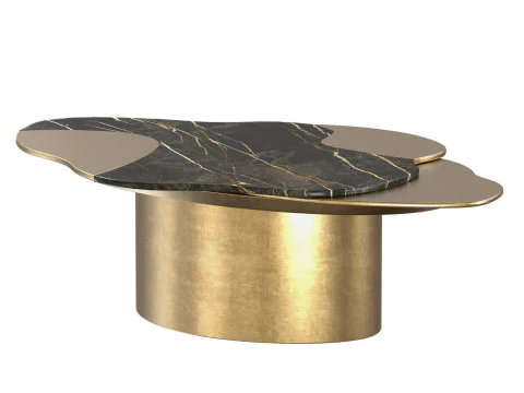 Vincenzo De Cotiis bronze Coffee Table 3D Model