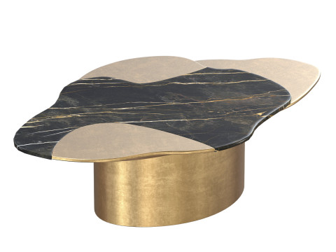 Vincenzo De Cotiis bronze Coffee Table 3D Model
