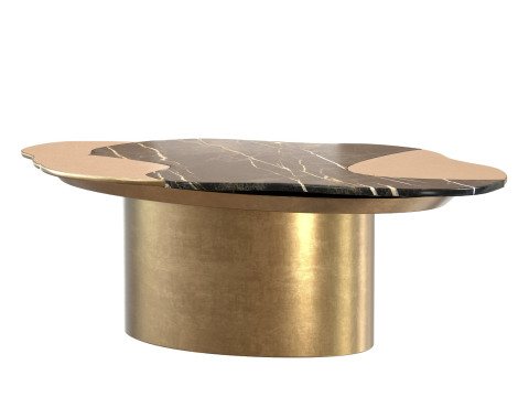 Vincenzo De Cotiis bronze Coffee Table 3D Model