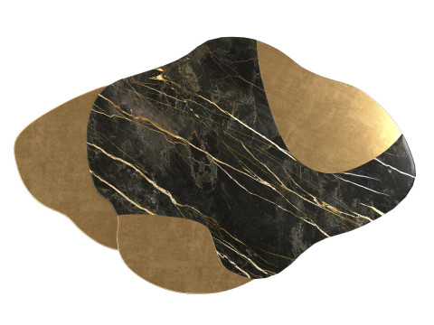 Vincenzo De Cotiis bronze Coffee Table 3D Model