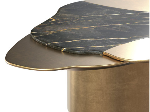 Vincenzo De Cotiis bronze Coffee Table 3D Model