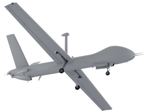Elbit Hernes 900 UAV Israel military drone 3Dモデル