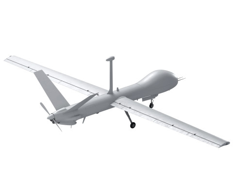 Elbit Hernes 900 UAV Israel military drone 3Dモデル