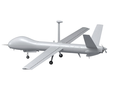 Elbit Hernes 900 UAV Israel military drone 3Dモデル