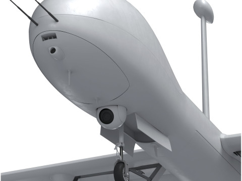 Elbit Hernes 900 UAV Israel military drone 3Dモデル