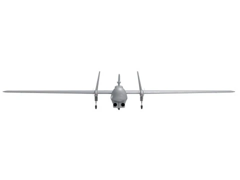 UAV Heron TP Israel Aerospace Industries drone 3D Model