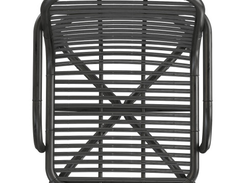 Black Peak armchair INDOOR rattan Cane-line 3D Druckmodell