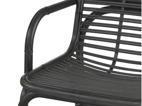 Black Peak armchair INDOOR rattan Cane-line 3D Druckmodell