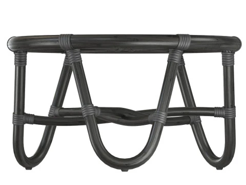 Tavolo rotondo in rattan con gambe curve Modello di stampa 3D