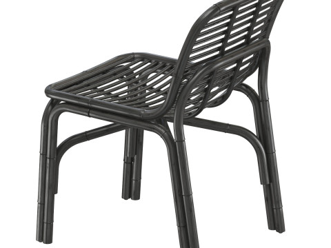 Black Peak armchair INDOOR rattan Cane-line 3D 打印模型
