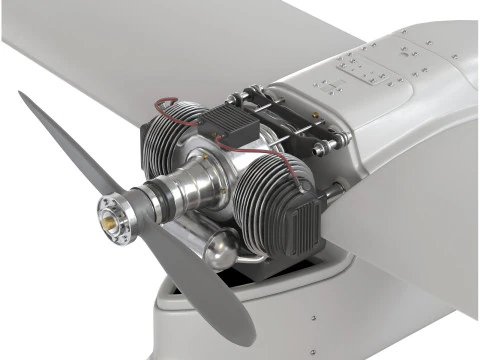 Drone portatile per monitoraggio remoto Granat-4-E Modello 3D