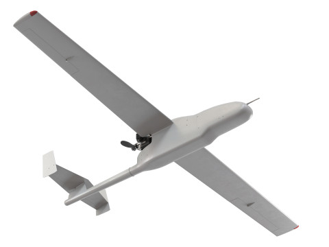 Granat-4-E portable remote monitoring drone 3D 模型