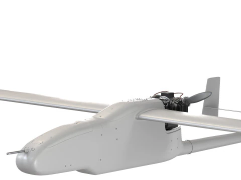 Drone portatile per monitoraggio remoto Granat-4-E Modello 3D