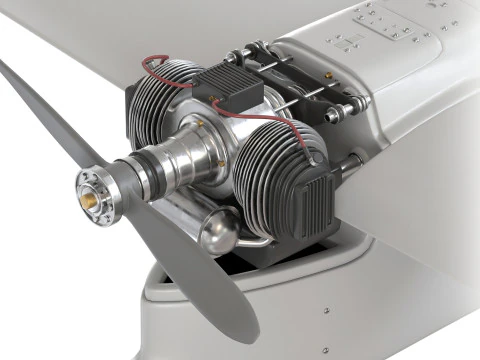 Drone portatile per monitoraggio remoto Granat-4-E Modello 3D