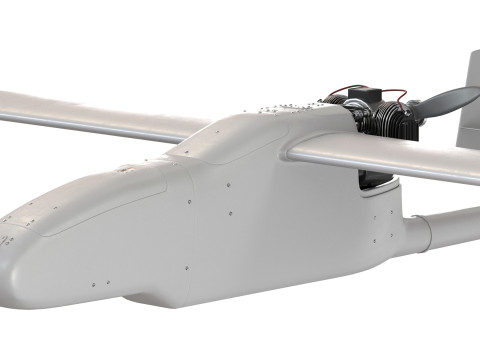 Granat-4-E portable remote monitoring drone 3D 模型