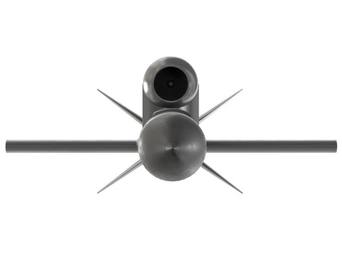 FP-5 Flamingo Ukrainian ground-launched cruise missile 3D Model