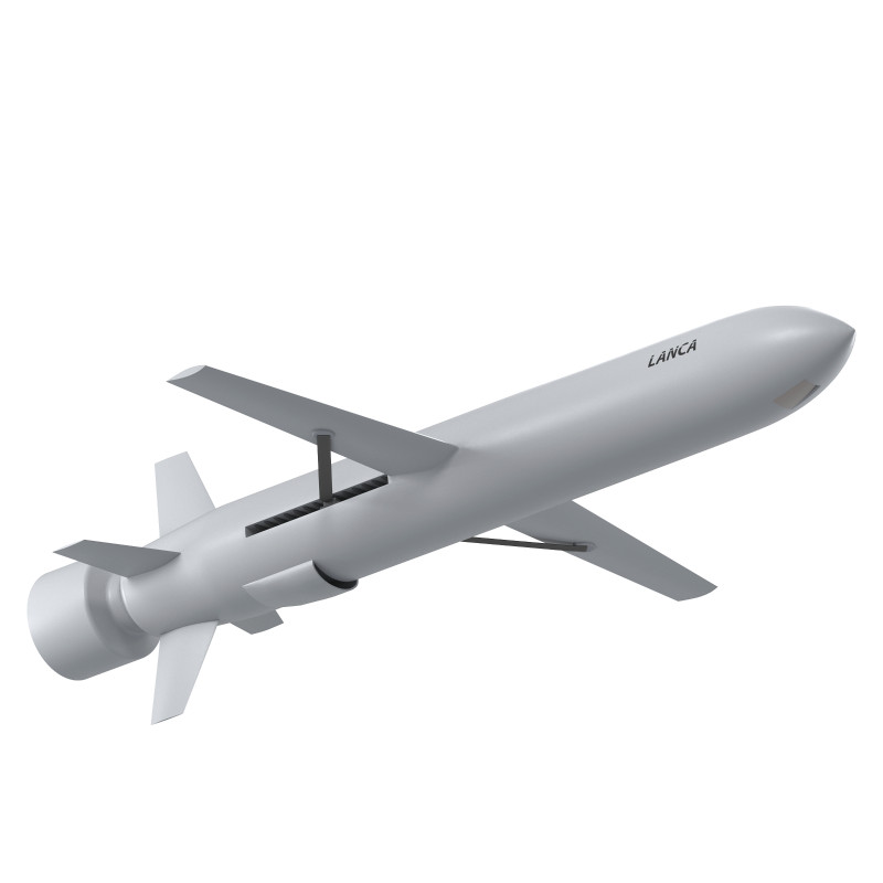 Polish Lanca cruise missile 3D मॉडल .c4d .max .obj .3ds .fbx .stl .blend