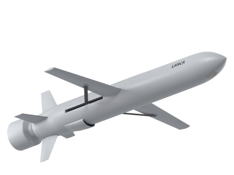 Polish Lanca cruise missile 3D मॉडल