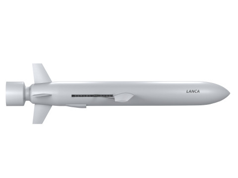Polish Lanca cruise missile 3D मॉडल