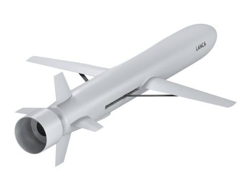Polish Lanca cruise missile 3D मॉडल