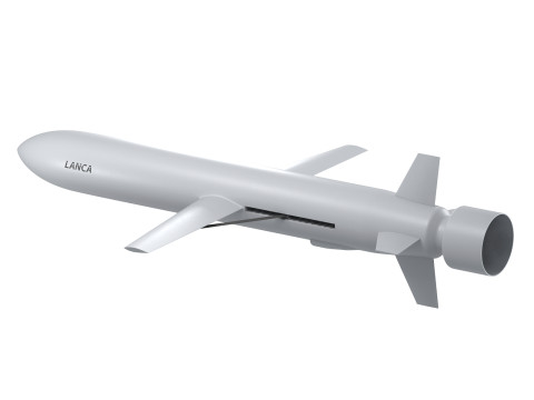 Polish Lanca cruise missile 3D मॉडल
