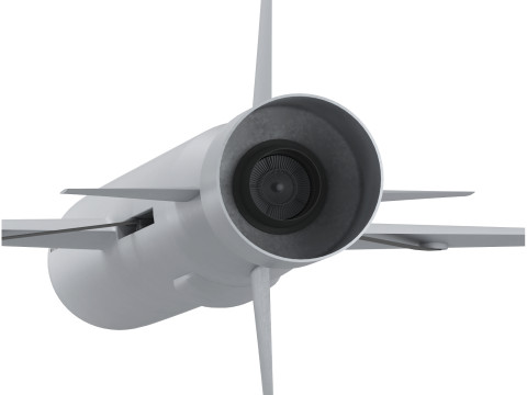 Polish Lanca cruise missile 3D मॉडल