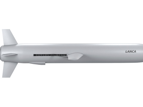 Polish Lanca cruise missile 3D मॉडल