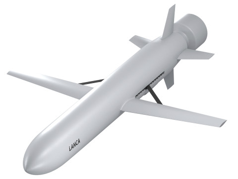 Polish Lanca cruise missile 3D मॉडल