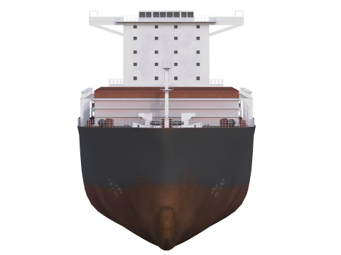 Tanker Cargo ship Low-poly AP 3D मॉडल