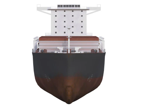 Tanker Cargo ship Low-poly AP 3D Model