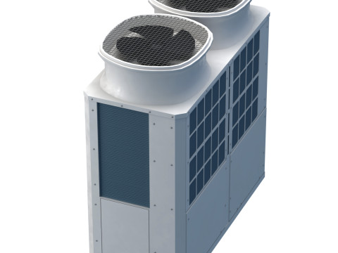VRF Heat Recovery High Efficiency Heat Pump Model 3D