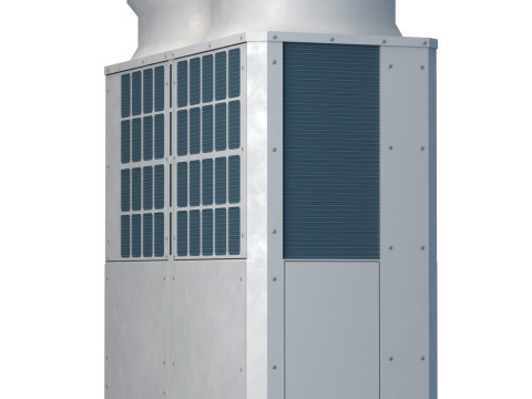 VRF Heat Recovery High Efficiency Heat Pump Model 3D