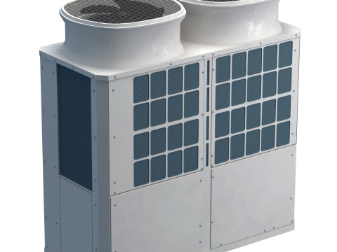 VRF Heat Recovery High Efficiency Heat Pump Model 3D
