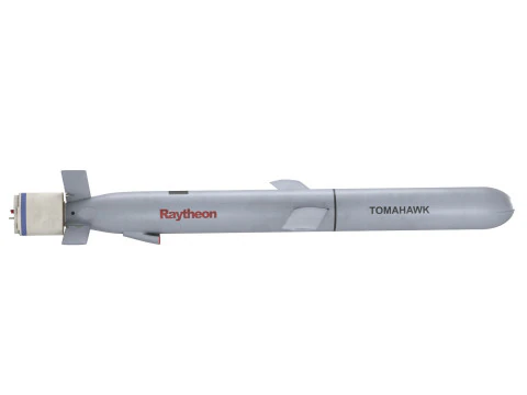 Tomahawk Land Attack Cruise Missile Rocket Block V 3D Model