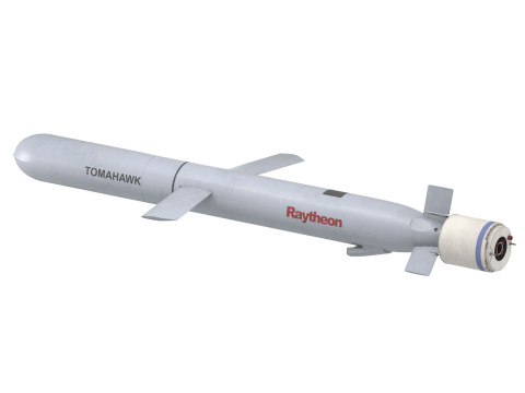 トマホークランドアタック巡航ミサイルロケットブロックV 3Dモデル