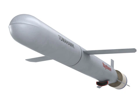 Tomahawk Land Attack Cruise Missile Rocket Block V 3D Model