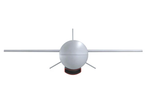 Tomahawk Land Attack Cruise Missile Rocket Block V 3D Model