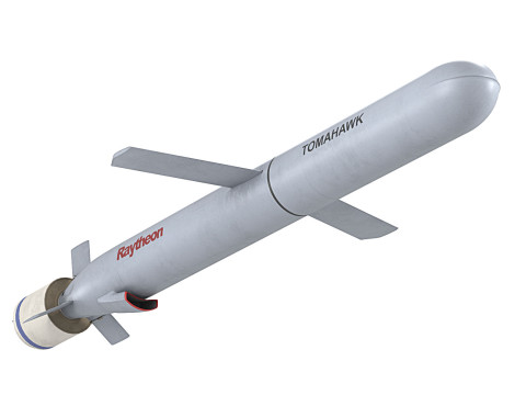 トマホークランドアタック巡航ミサイルロケットブロックV 3Dモデル