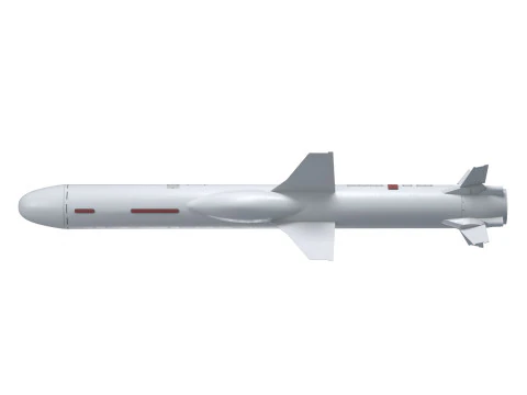 Ukrainian Naval Missile Neptune-D RK360L 3D Model