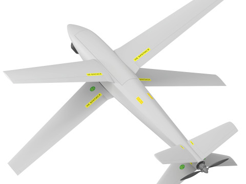 乌克兰RAM-2X神风特攻队无人机 3D 模型