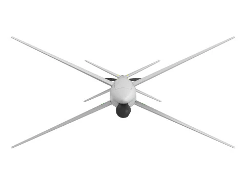 Ukrainian RAM-2X kamikaze drone 3D Model