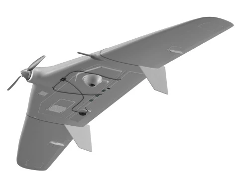 UNMANNED AERIAL VEHICLE TACHYON 3D Model